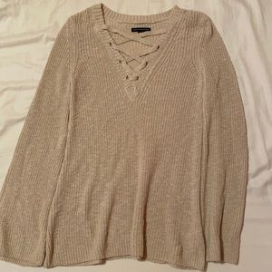 American Eagle beige sweater